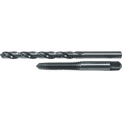 Cle-Line - Tap & Drill Sets Minimum Tap Thread Size (Inch): 5/16-18 Maximum Tap Thread Size (Inch): 5/16-18 - A1 Tooling