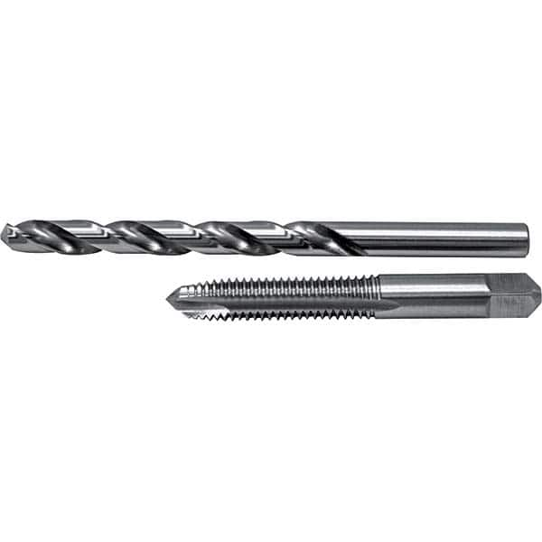 Cle-Line - Tap & Drill Sets Minimum Tap Thread Size (Inch): 3/8-16 Maximum Tap Thread Size (Inch): 3/8-16 - A1 Tooling