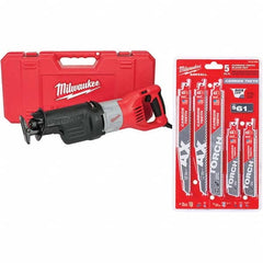 Milwaukee Tool - Electric Reciprocating Saws Amperage: 15.00 Strokes per Minute: 2800 - A1 Tooling