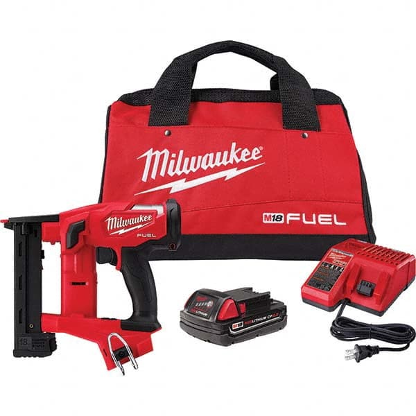 Milwaukee Tool - Staplers & Staple Guns Type: Crown Stapler Type of Power: Battery - A1 Tooling