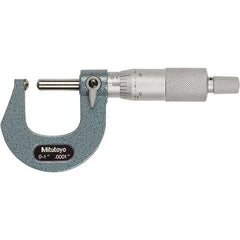 Mitutoyo - Spherical Face Micrometers Operation Type: Mechanical Minimum Measurement (Decimal Inch): 0 - A1 Tooling