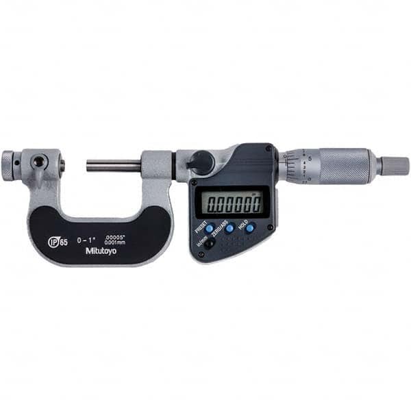 Mitutoyo - Screw Thread Micrometers Operation Type: Electronic Minimum Measurement (Decimal Inch): 0 - A1 Tooling