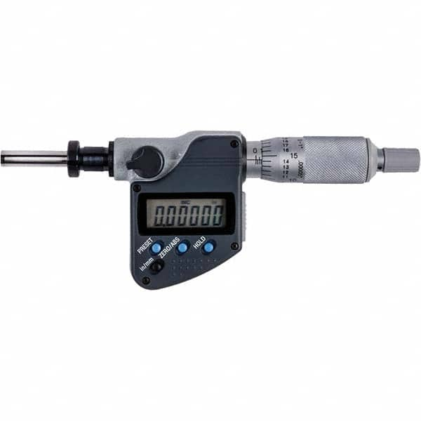 Mitutoyo - Electronic Micrometer Heads Minimum Measurement (Decimal Inch): 0 Maximum Measurement (Decimal Inch): 1 - A1 Tooling