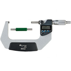 Mitutoyo - Electronic Outside Micrometers Type: Coolant-proof Minimum Measurement (Decimal Inch): 3.0000 - A1 Tooling