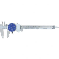 Mitutoyo - Dial Calipers Maximum Measurement (Inch): 6 Dial Graduation (Decimal Inch): 0.001 - A1 Tooling