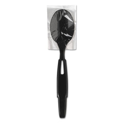 Dixie - Paper & Plastic Cups, Plates, Bowls & Utensils; Breakroom Accessory Type: Soup Spoon ; Breakroom Accessory Description: Utensils-Disposable Soup Spoon ; Color: Black - Exact Industrial Supply