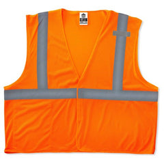 8210HL Econo Vest Orange L/ XL Hook & Loop Glowear - A1 Tooling