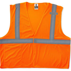 8210HL Econo Vest Orange 2X/3X Hook & Loop Glowear - A1 Tooling