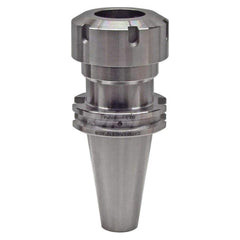 Collet Chuck: ER Collet, CAT Taper Shank 3.15″ Projection, 0.0001″ TIR, Balanced to 30,000 RPM, Through Coolant