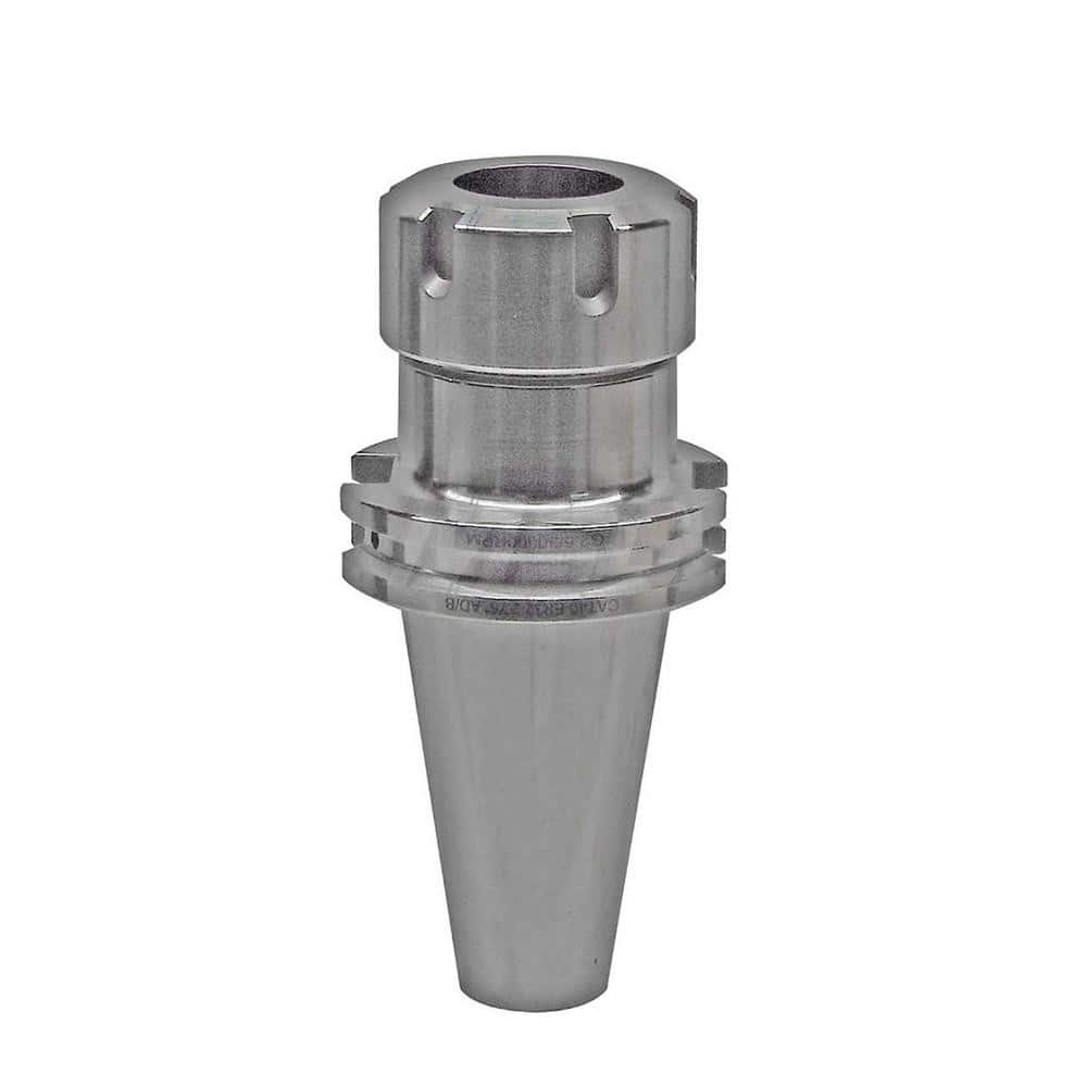 Collet Chuck: ER Collet, CAT Taper Shank 2.75″ Projection, 0.0001″ TIR, Balanced to 30,000 RPM, Through Coolant