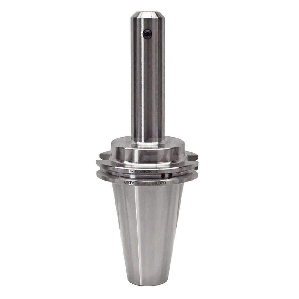 End Mill Holder: CAT50, 7/16″ Hole 6″ Projection, 1-1/4″ Nose Dia, Through Coolant