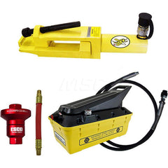 Tire Changers & Balancers; Type: Tire Bead Breaker; Rim Size: 25 - 51; Includes: 3.5 qt Hydraulic Pump; Coupler; Hose; Bead Breaker; Cylinder Stroke Length (Inch): 4-1/4