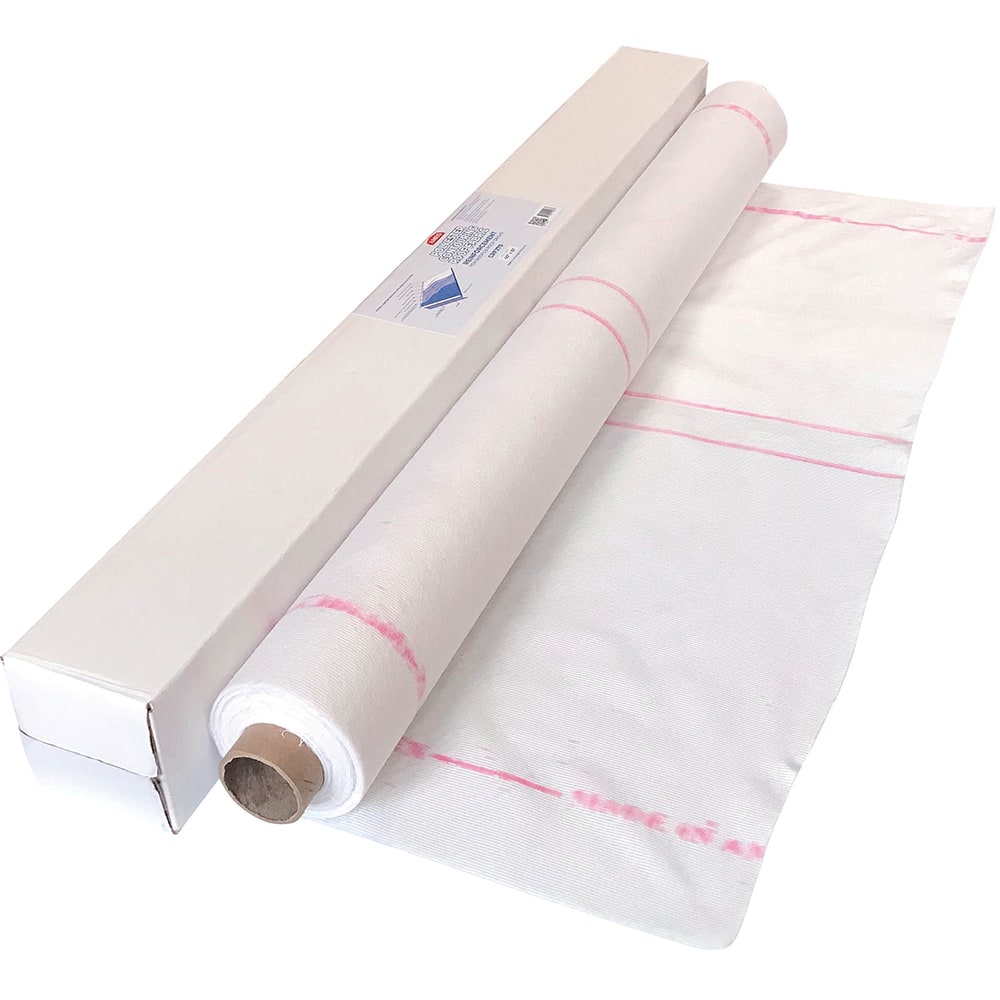 Ames - Roof Fabric 1 Count White Contouring Polyester Roof Fabric - Exact Industrial Supply