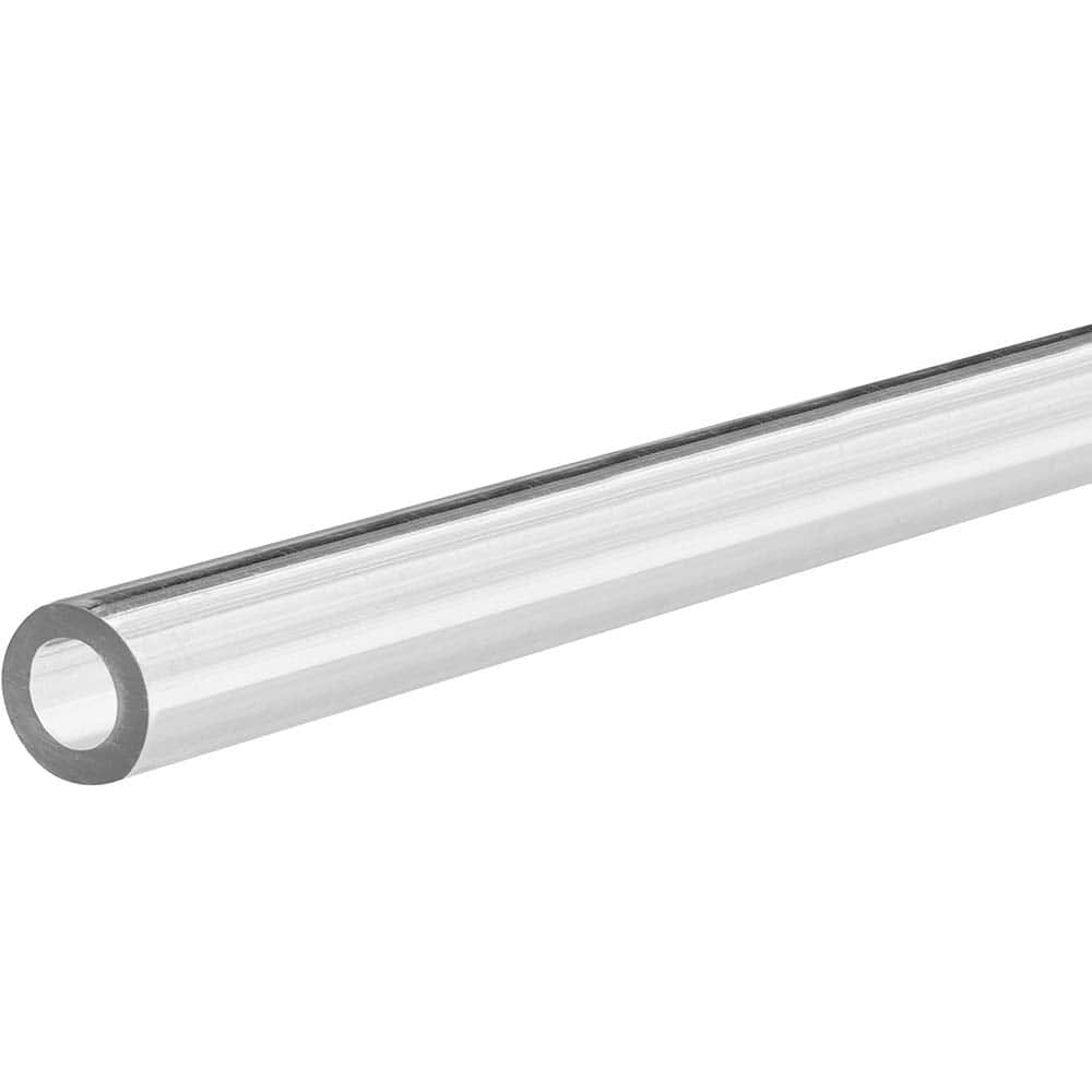 USA Sealing - Plastic, Rubber & Synthetic Tube; Inside Diameter (mm): 5.0000 ; Outside Diameter (mm): 8.0000 ; Wall Thickness (mm): 1.50 ; Material: Silicone ; Maximum Working Pressure (psi): 25 ; Color: Translucent White - Exact Industrial Supply