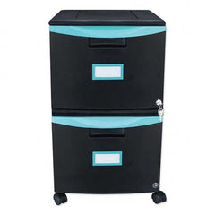 Storex - File Cabinets & Accessories Type: Mobile File Number of Drawers: 2 - A1 Tooling