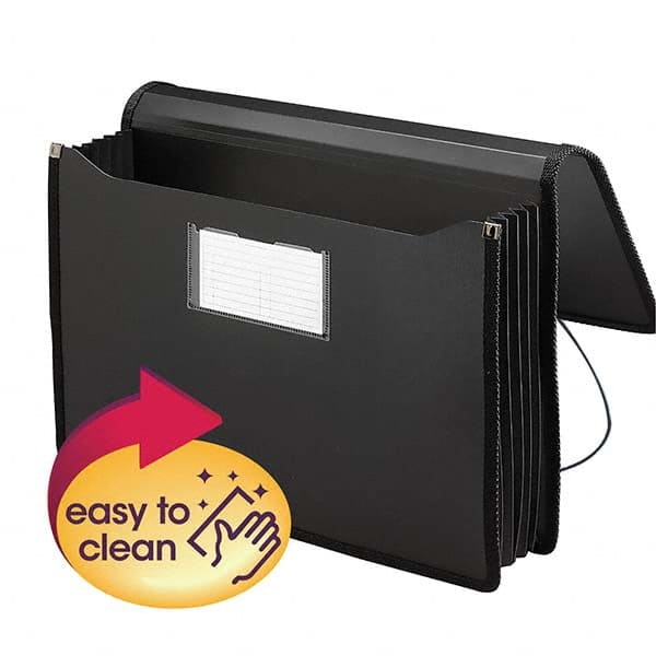 SMEAD - File Folders, Expansion Folders & Hanging Files Folder/File Type: Expanding Wallet Color: Black - A1 Tooling