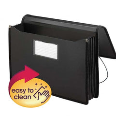 SMEAD - File Folders, Expansion Folders & Hanging Files Folder/File Type: Expanding Wallet Color: Black - A1 Tooling