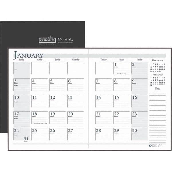 House of Doolittle - Note Pads, Writing Pads & Notebooks Writing Pads & Notebook Type: Monthly Planner Size: 11 x 8-1/2 - A1 Tooling