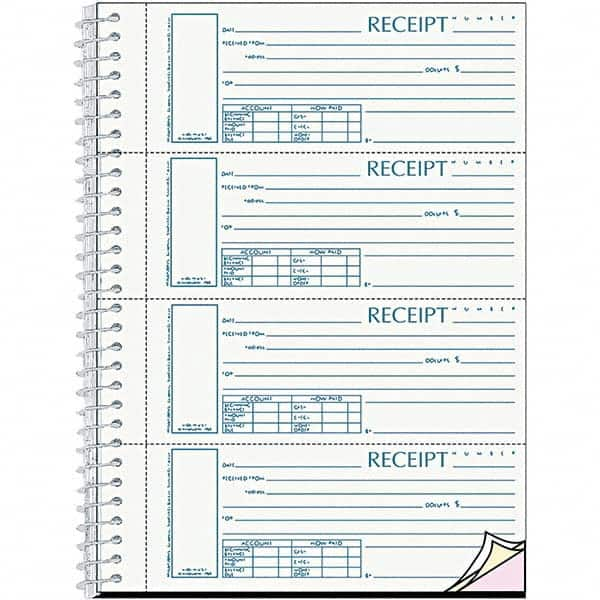 REDIFORM - Note Pads, Writing Pads & Notebooks Writing Pads & Notebook Type: Sales Order Book Size: 7 x 11 - A1 Tooling