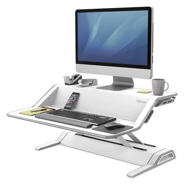 FELLOWES - Office Cubicle Workstations & Worksurfaces Type: Sit N Stand Width (Inch): 32-3/4 - A1 Tooling