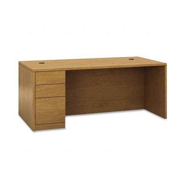 Hon - Office Desks Type: Single Pedestal w/Left Hand Return Center Draw: No - A1 Tooling