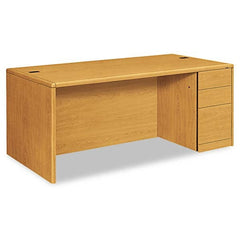 Hon - Office Desks Type: Single Pedestal w/Right Hand Return Center Draw: No - A1 Tooling