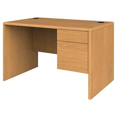 Hon - Office Desks Type: Single Pedestal w/Right Hand Return Center Draw: No - A1 Tooling