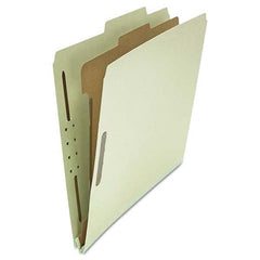 UNIVERSAL - File Folders, Expansion Folders & Hanging Files Folder/File Type: Classification Folders with Tob Tab Fastener Color: Gray; Green - A1 Tooling