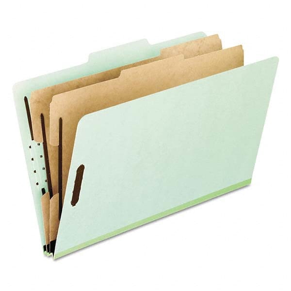 Pendaflex - File Folders, Expansion Folders & Hanging Files Folder/File Type: Classification Folders with Tob Tab Fastener Color: Green - A1 Tooling