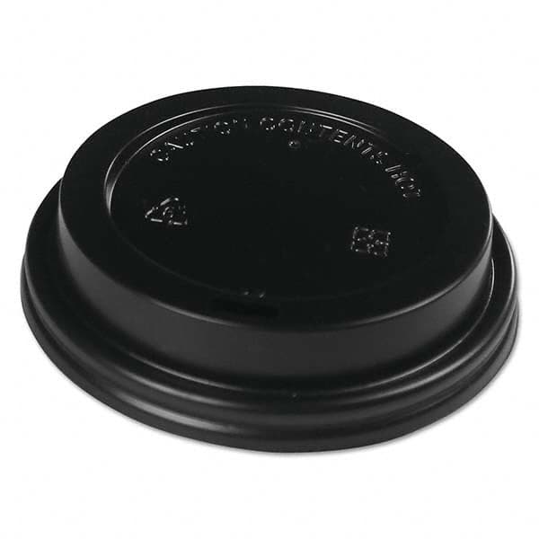 Boardwalk - Hot Cup Lids, Fits 10-20 oz Hot Cups, Black, 1000/Carton - A1 Tooling