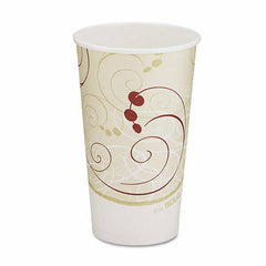 DART - Hot Cups, Symphony Design, 16 oz, Beige, 1000/Carton - A1 Tooling