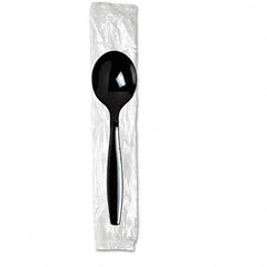 Dixie - Individually Wrapped Spoons, Plastic, Black, 1000/Carton - A1 Tooling