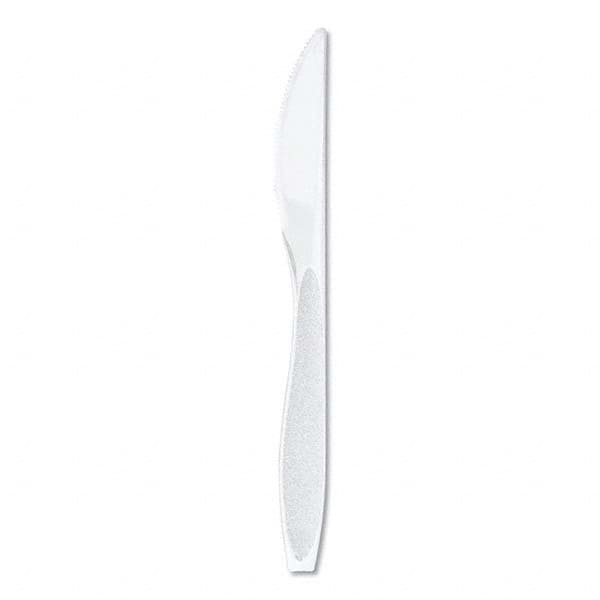 DART - Impress Heavyweight Full-Length Polystyrene Cutlery, Knife, White, 1000/Carton - A1 Tooling