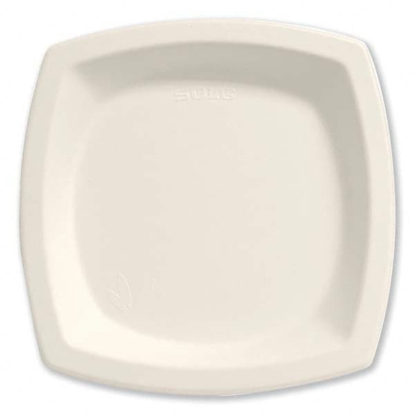 DART - Bare Eco-Forward Sugarcane Dinnerware, 6.7" Plate, 125/Pk - A1 Tooling