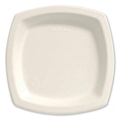 DART - Bare Eco-Forward Sugarcane Dinnerware, 8.3" Plate, 125/Pk - A1 Tooling