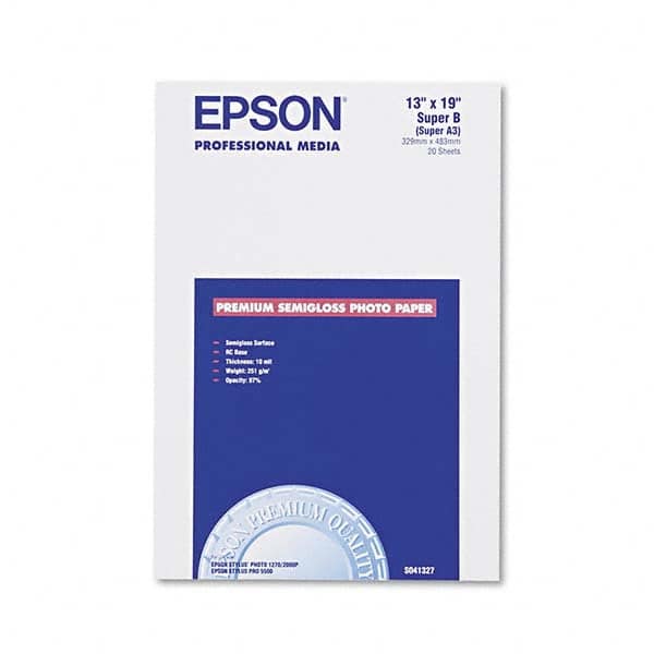 Epson - Office Machine Supplies & Accessories Office Machine/Equipment Accessory Type: Photo Paper For Use With: Inkjet Printers - A1 Tooling