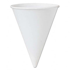 DART - Bare Treated Paper Cone Water Cups, 4-1/4 oz, White, 200/Bag - A1 Tooling