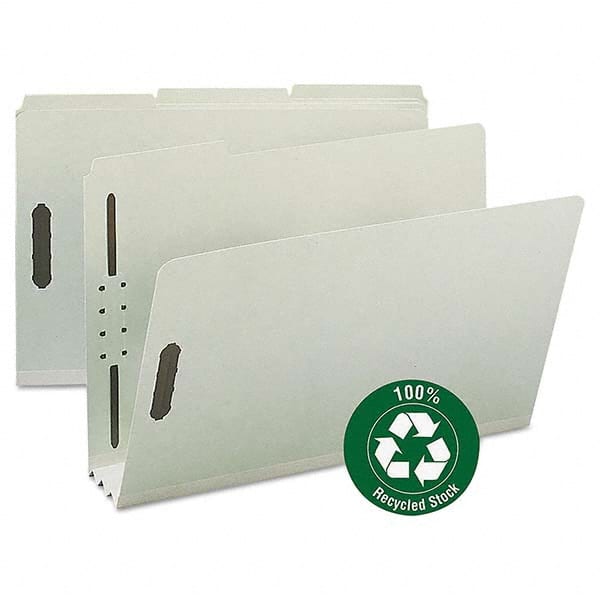 SMEAD - File Folders, Expansion Folders & Hanging Files Folder/File Type: Classification Folders with Tob Tab Fastener Color: Green - A1 Tooling