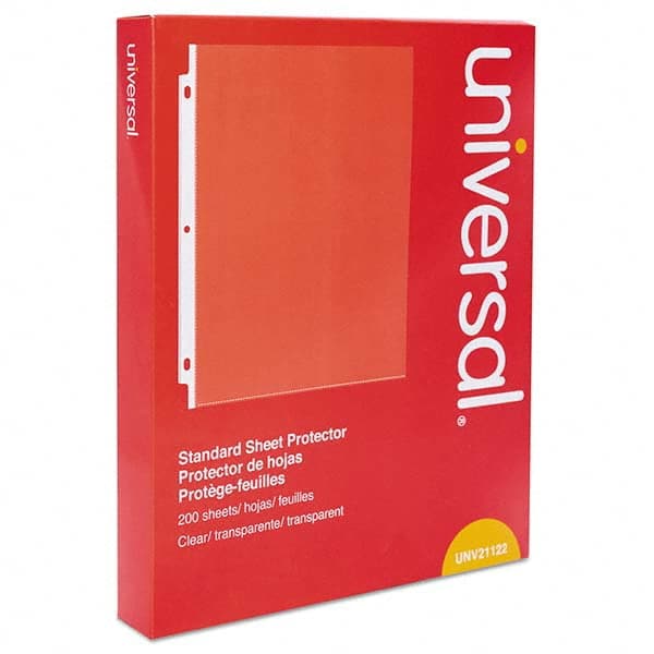 UNIVERSAL - Document Protectors Type: Sheet Protectors-Ring Binder Width (Inch): 11 - A1 Tooling