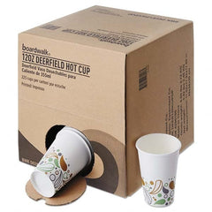 Boardwalk - Convenience Pack Paper Hot Cups, 12 oz, Deerfield Print, 225/Carton - A1 Tooling