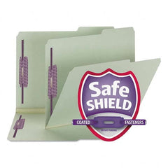 SMEAD - File Folders, Expansion Folders & Hanging Files Folder/File Type: File Folders with Top Tab Fastener Color: Green - A1 Tooling