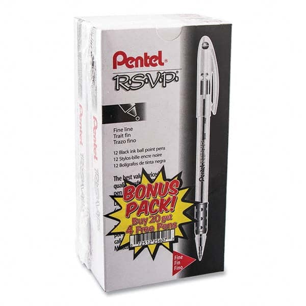 Pentel - Pens & Pencils Type: Ball Point Pen Color: Black - A1 Tooling