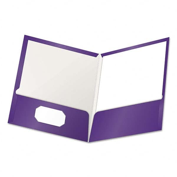 OXFORD - File Folders, Expansion Folders & Hanging Files Folder/File Type: Pocket Folders Color: Purple - A1 Tooling