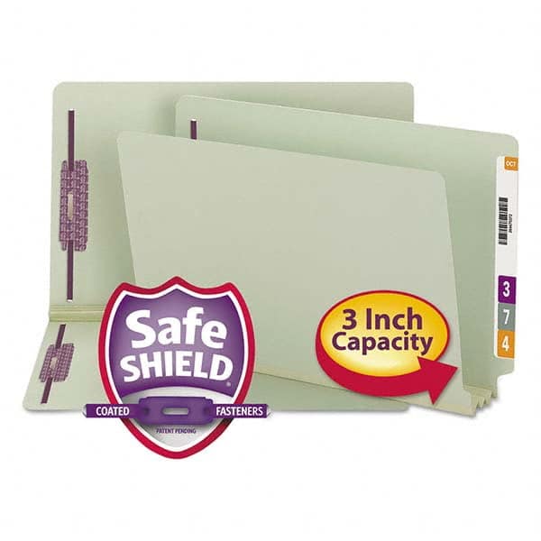 SMEAD - File Folders, Expansion Folders & Hanging Files Folder/File Type: File Folders with End Tab Color: Green - A1 Tooling