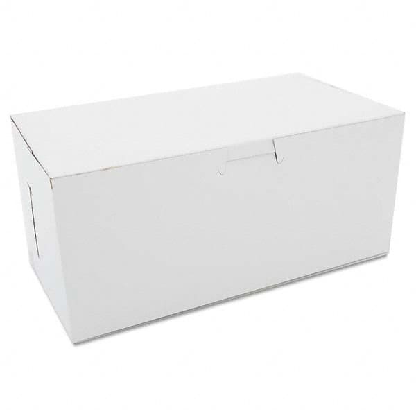 SCT - Non-Window Bakery Boxes, 9 x 5 x 4, White, 250/Carton - A1 Tooling