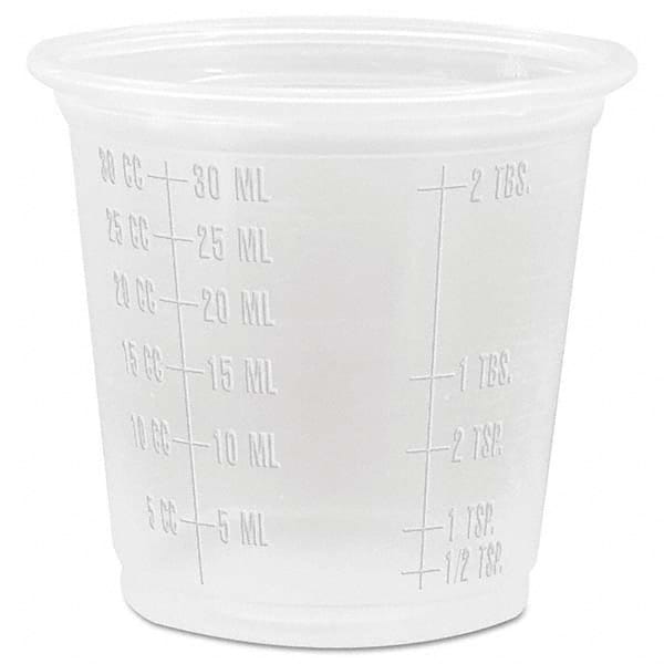 DART - Conex Complements Graduated Plastic Portion Cups, 1.25 oz, Translucent, 2500/CT - A1 Tooling