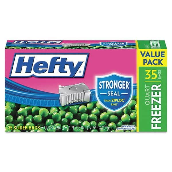 Hefty - Reclosable Food & Sandwich Bags Volume Capacity: 1 Qt. Width (Inch): 7 - A1 Tooling