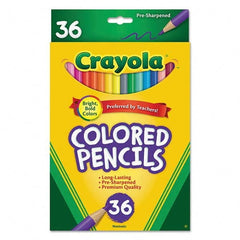 Crayola - Pens & Pencils Type: Colored Pencil Color: Assorted - A1 Tooling