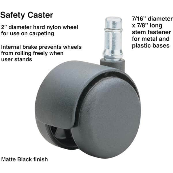 Master Caster - Cushions, Casters & Chair Accessories Type: Caster Set For Use With: Office and Home Furniture - A1 Tooling