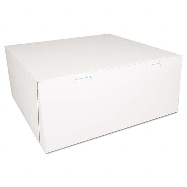 SCT - Bakery Boxes, White, Paperboard,14 x 14 x 6, 50/Carton - A1 Tooling